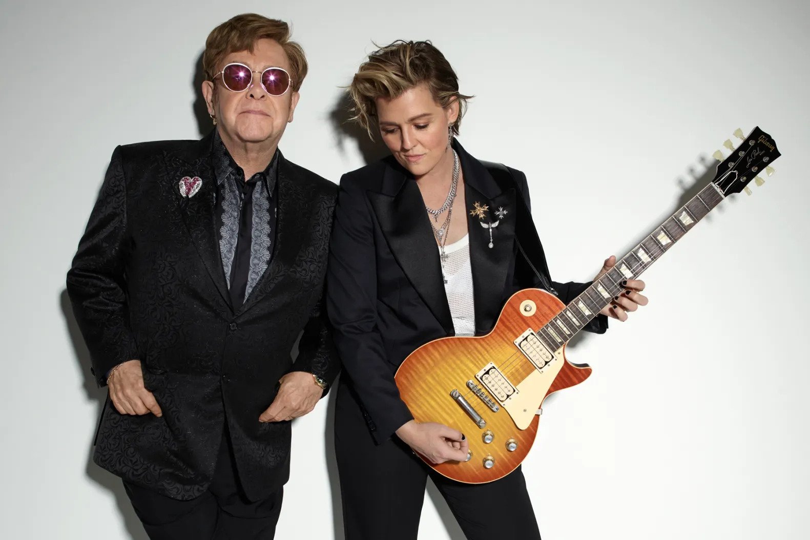 Sir Elton John and Brandi Carlile have launched a major campaign (Picture: Peggy Sirota)