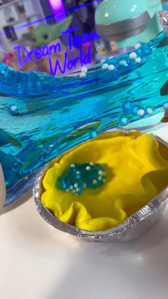 Goopy Foody Blueberry Pie Slime Kit #fivebelow #asmr #slime