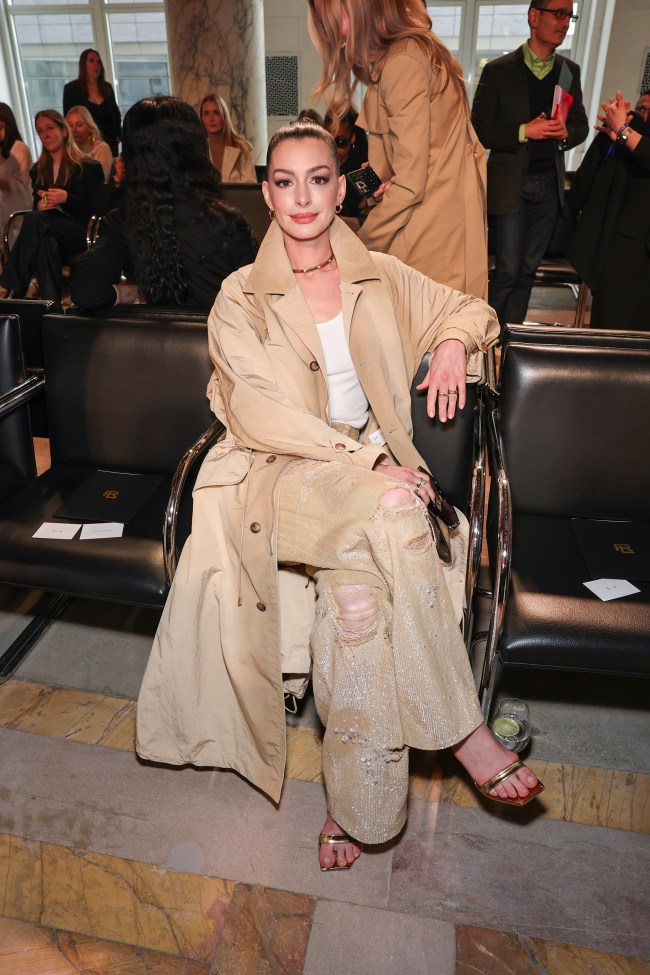 Beige is the New Black: Anne Hathaway's Spring 2025 Style Revolution