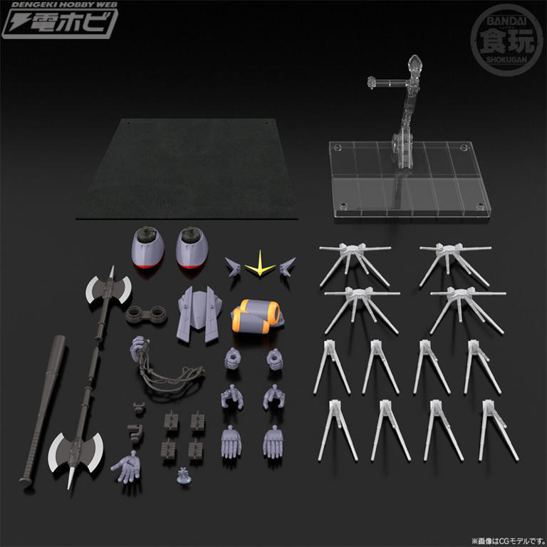 トップをねらえ！』ガンバスターがバンダイの食玩プラモデル