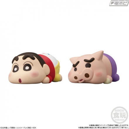しんちゃん 寝そべりフィギュア 約36cm クレヨンしんちゃん』が食玩フィギュア「もっちりころりん♪」に登場