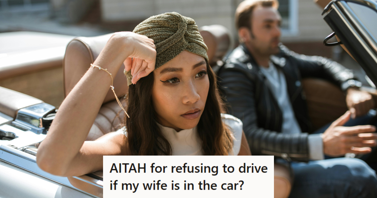 Husband Refuses To Drive With His Wife After Her Backseat Criticism