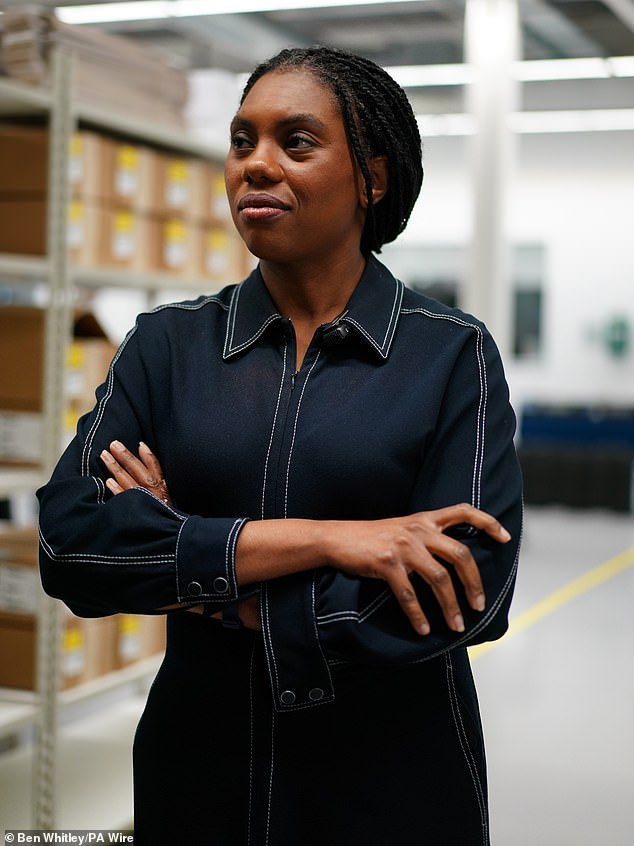 Kemi Badenoch said she feared Labour was ‘too close’ to China in its pursuit of growth