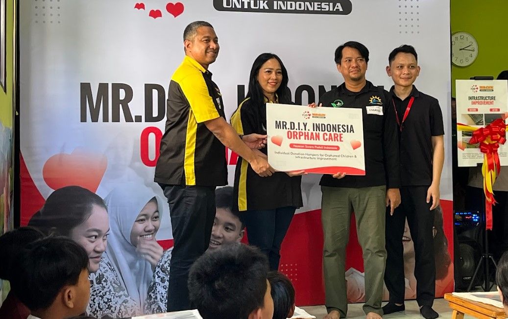 Dengan Semangat Kehidupan Berkelanjutan, MR.D.I.Y. Indonesia Peduli Anak Yatim Di Gelar di 5 Panti Asuhan Jabodetabek