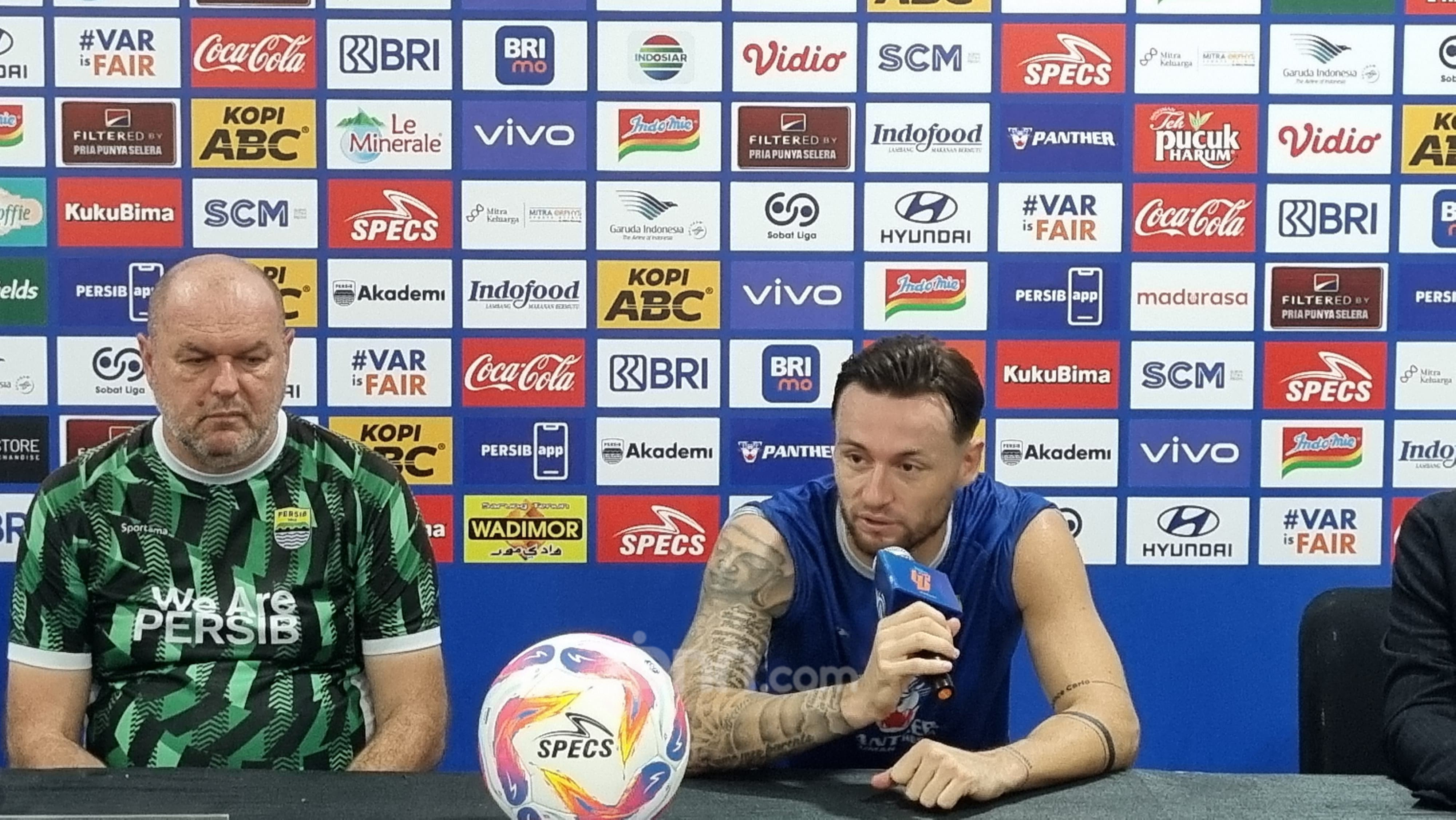 Liga 1: Marc Klok Inginkan Persib Lakukan Ini Saat Hadapi PSS