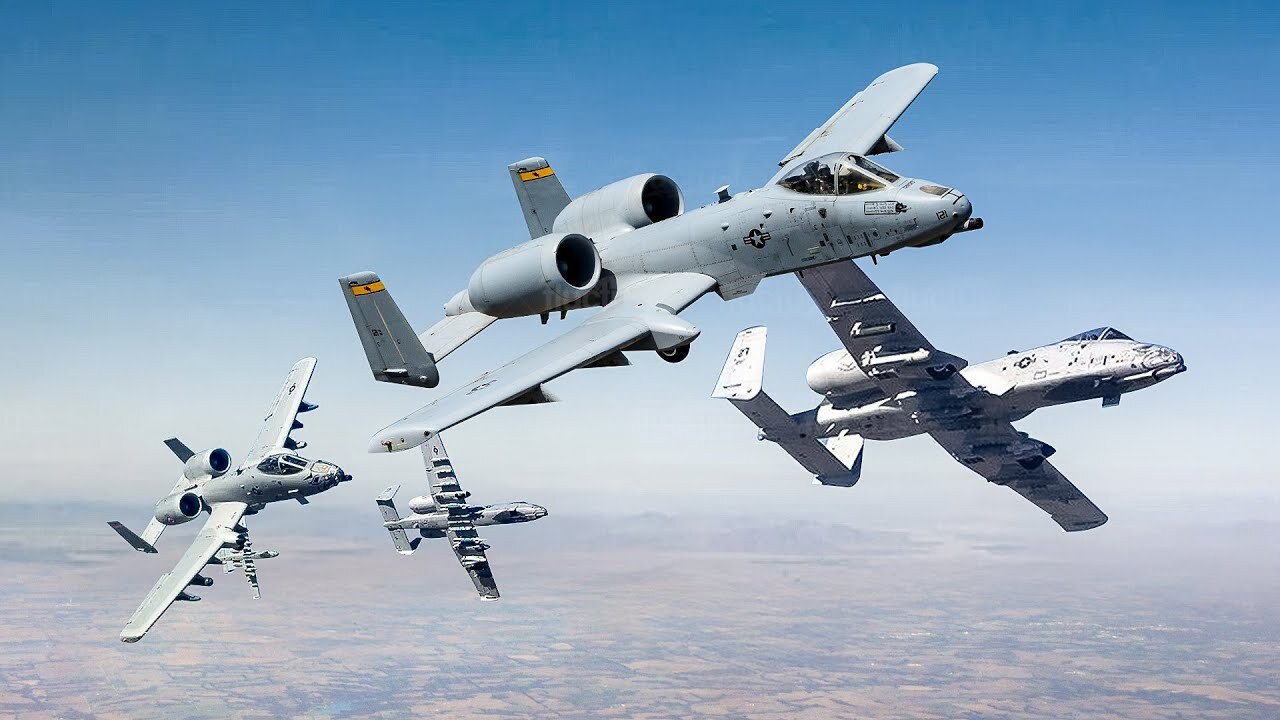 The US A-10 Warthog: Tank-destroying beast