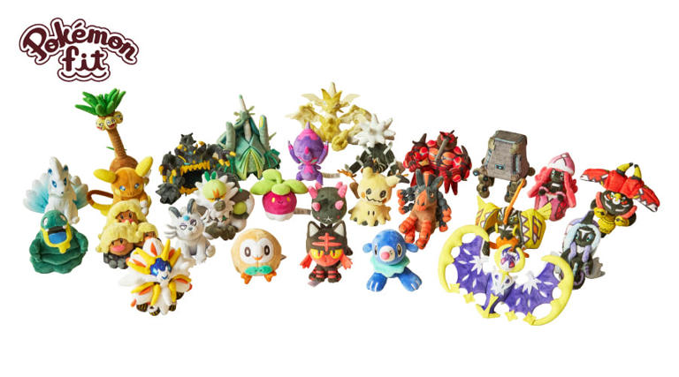 ポケモンぬいぐるみ「Pokémon fit」シリーズにアローラ地方の