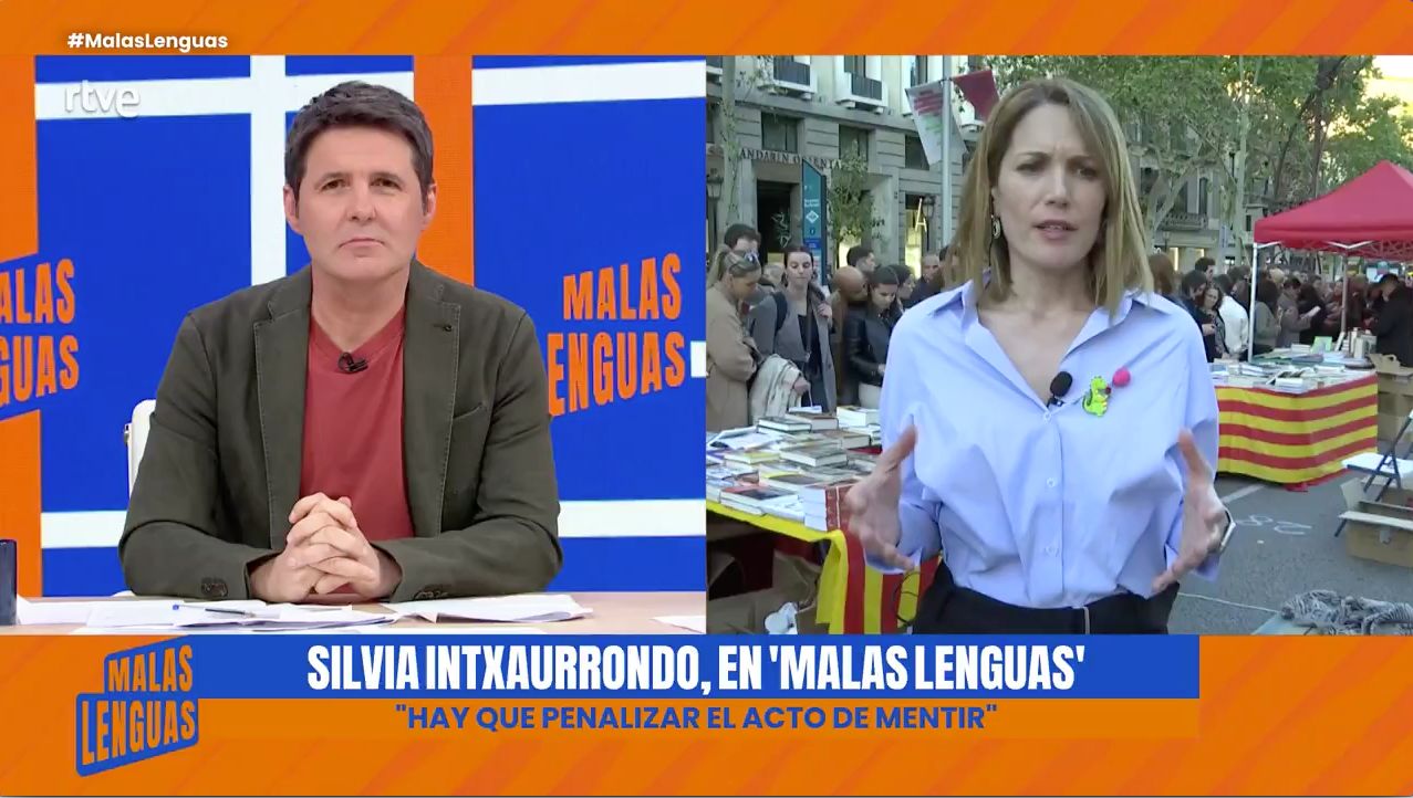 Silvia Intxaurrondo (TVE) da lecciones con Cintora sobre bulos a razón de  medio millón de euros | Watch