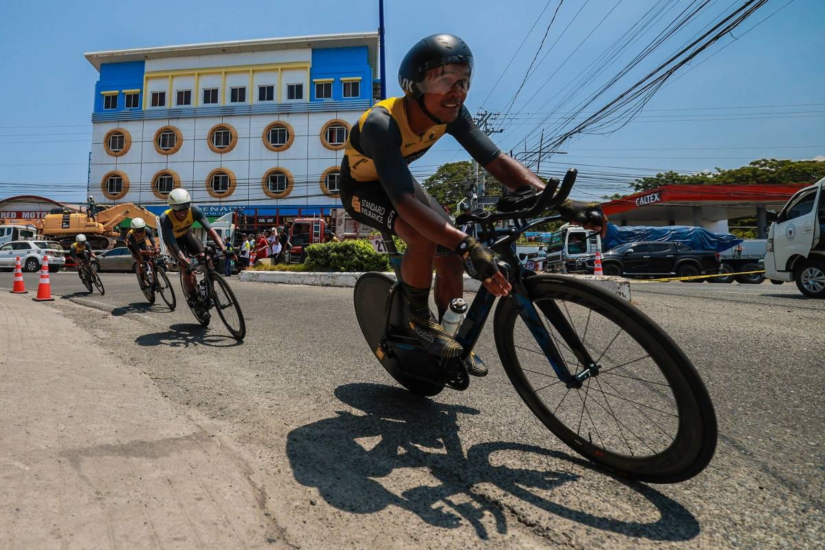 Standard Insurance rules team time trial at Tour of Luzon