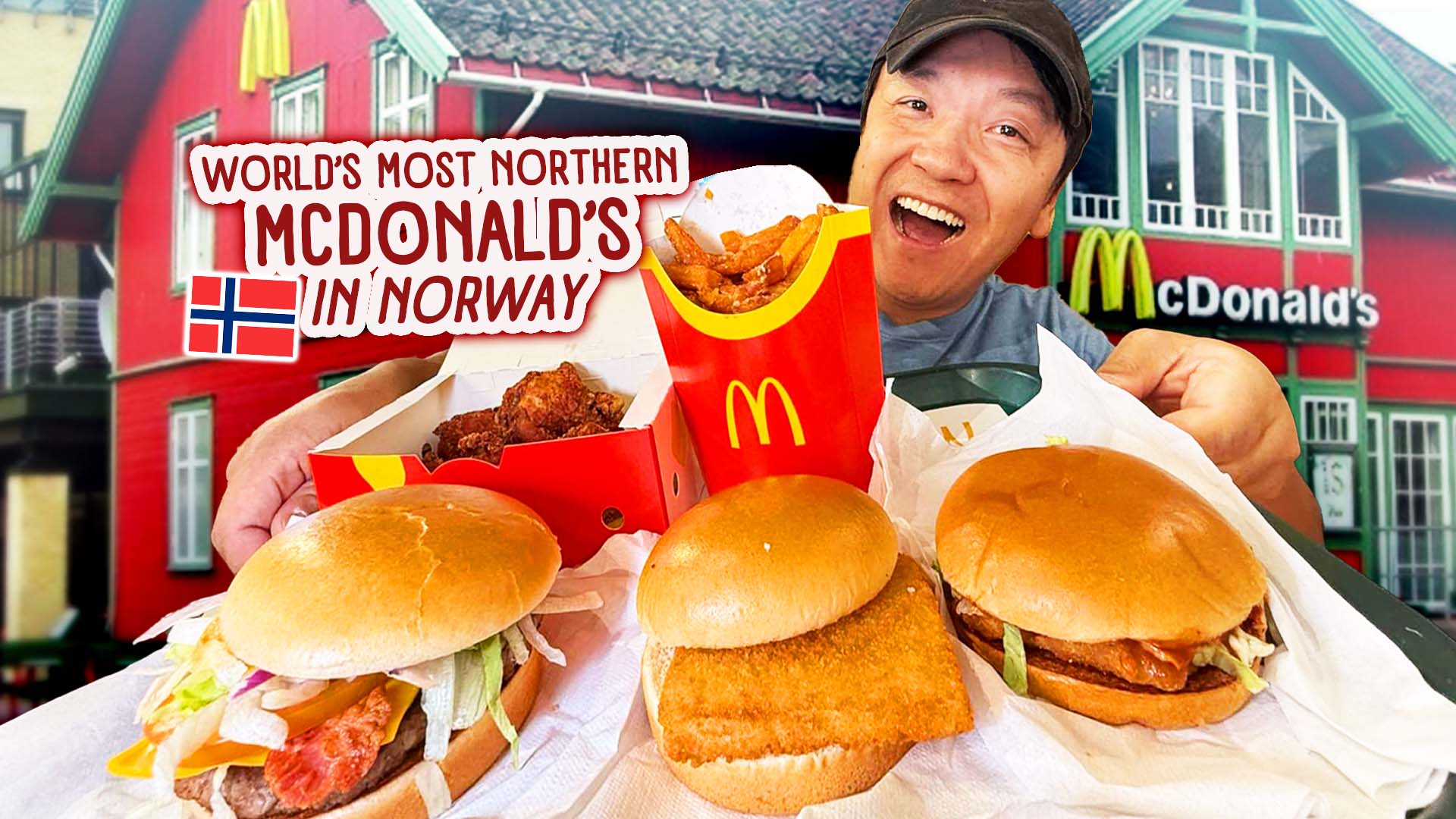 Eating at the NORTHERNMOST McDonald’s on Earth!