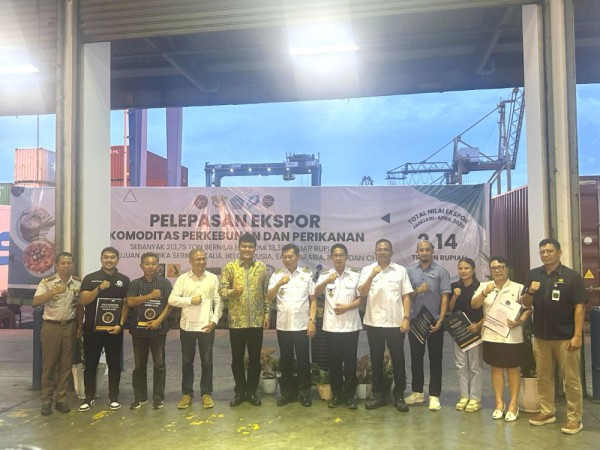 213 Ton Komoditas dari Sulawesi Utara Juarai Pasar Internasional