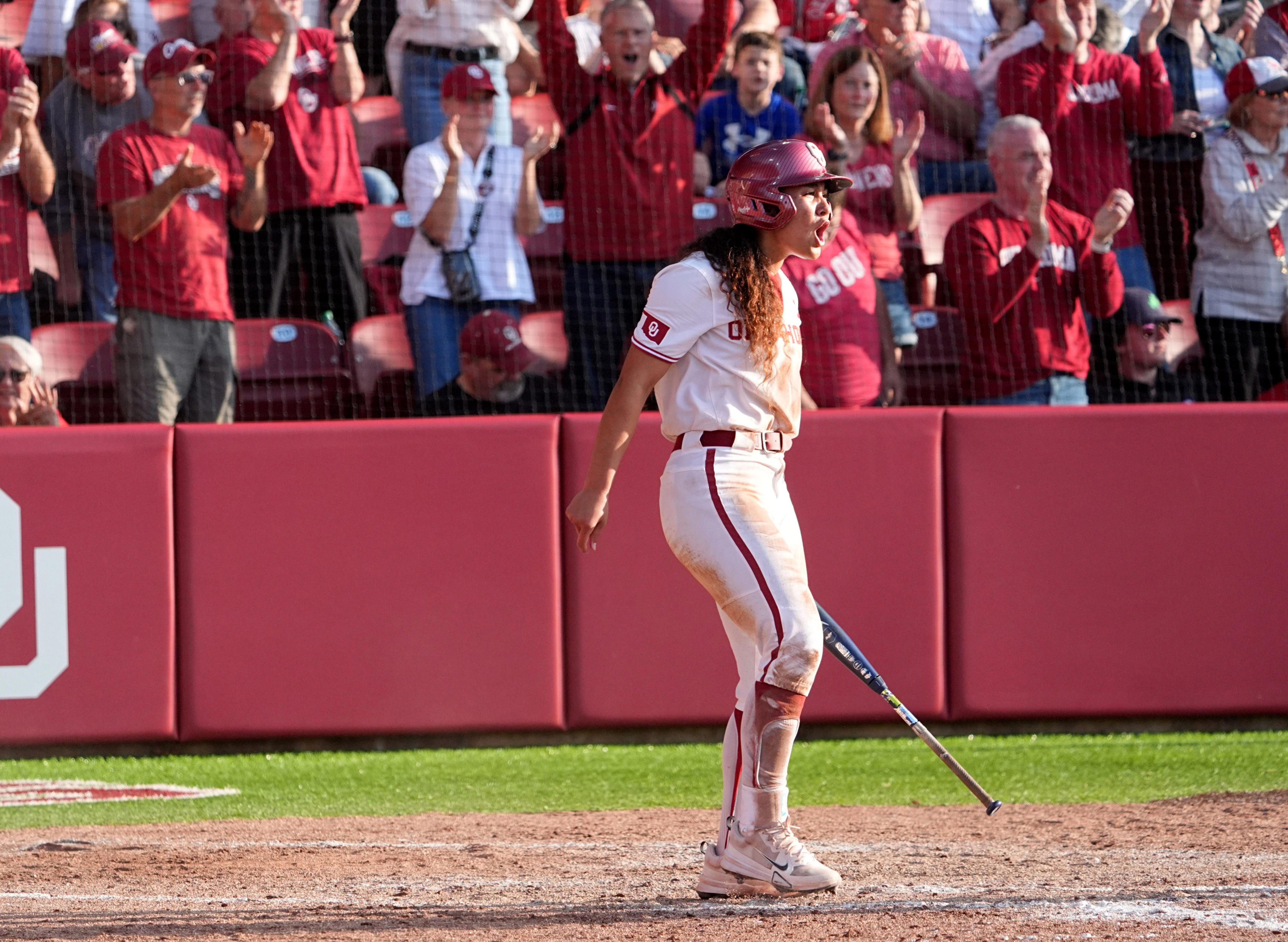 OU softball vs Texas game time Saturday pushed back due to expected rain