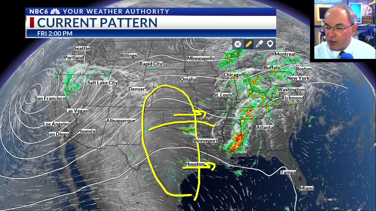 Weekend Rain Chances Decrease Temperatures Increase