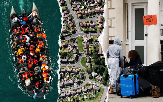 Starmer to rent homes for Channel migrants