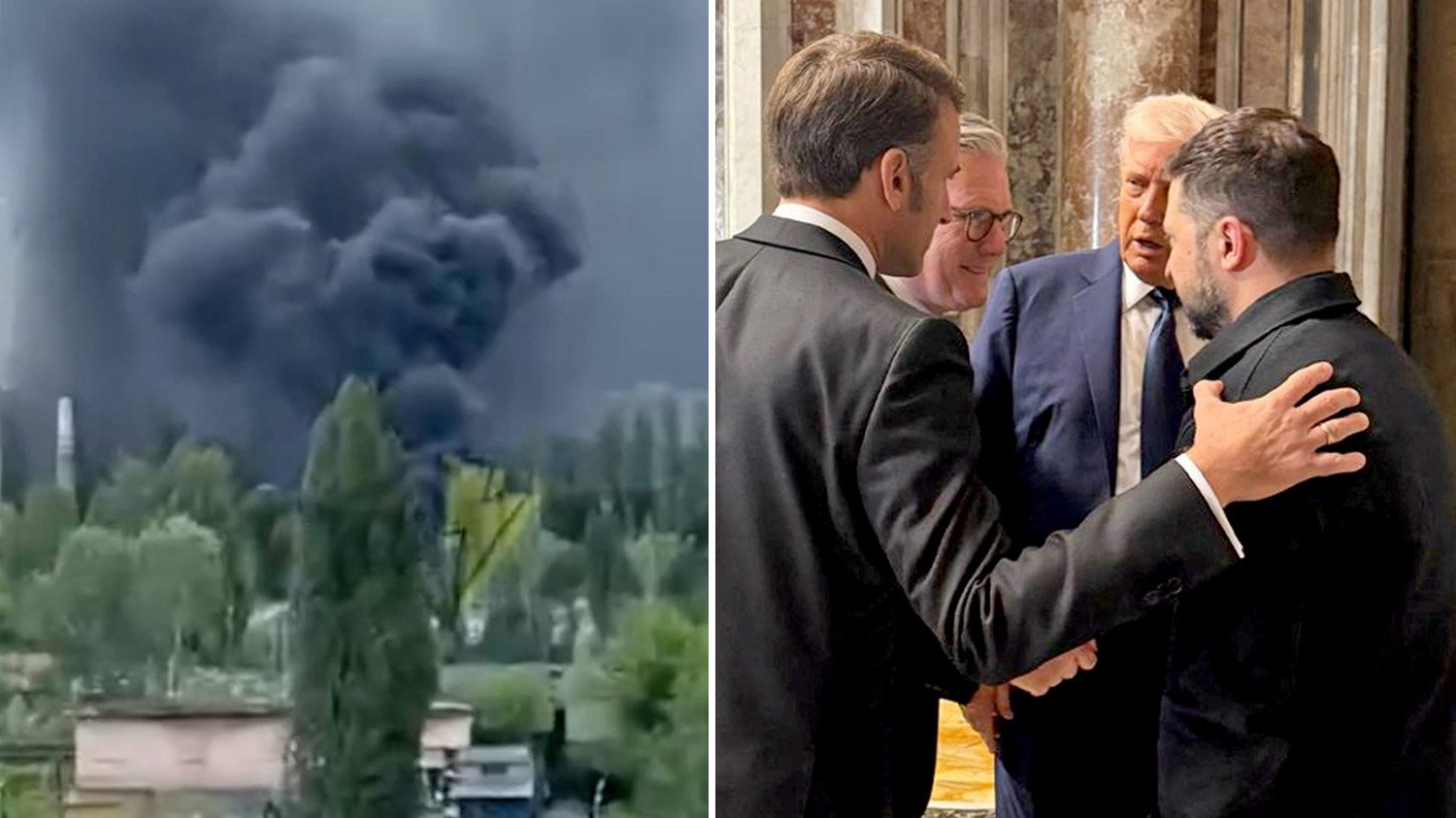 Putin ignores Pope Francis’s funeral and launches deadly strikes on Ukraine