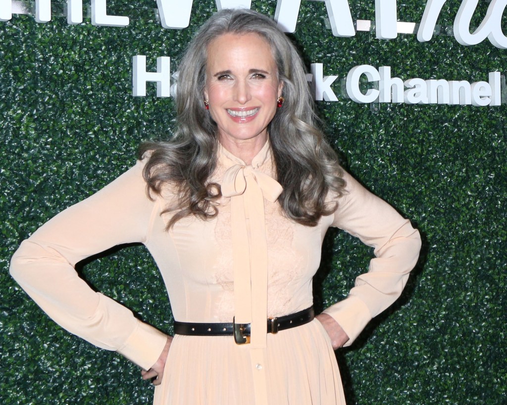 Andie MacDowell Reveals the Sweet Name Her Granddaughter Cozette(01)