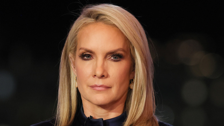 Dana Perino sitting down