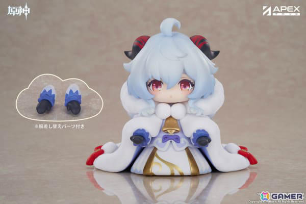 原神」閑雲のエピソードで登場した幼少期の甘雨がフィギュア化! 原神」閑雲のエピソードで登場した幼少期の甘雨がフィギュア化!