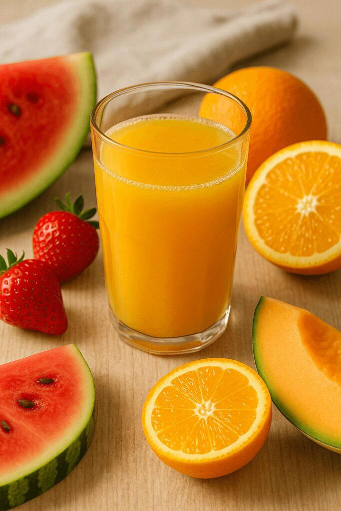 Bons para Hidratar, Boost de vitaminas, mas não exagerar porque a falta de fibra aumenta a absorção dos açucares