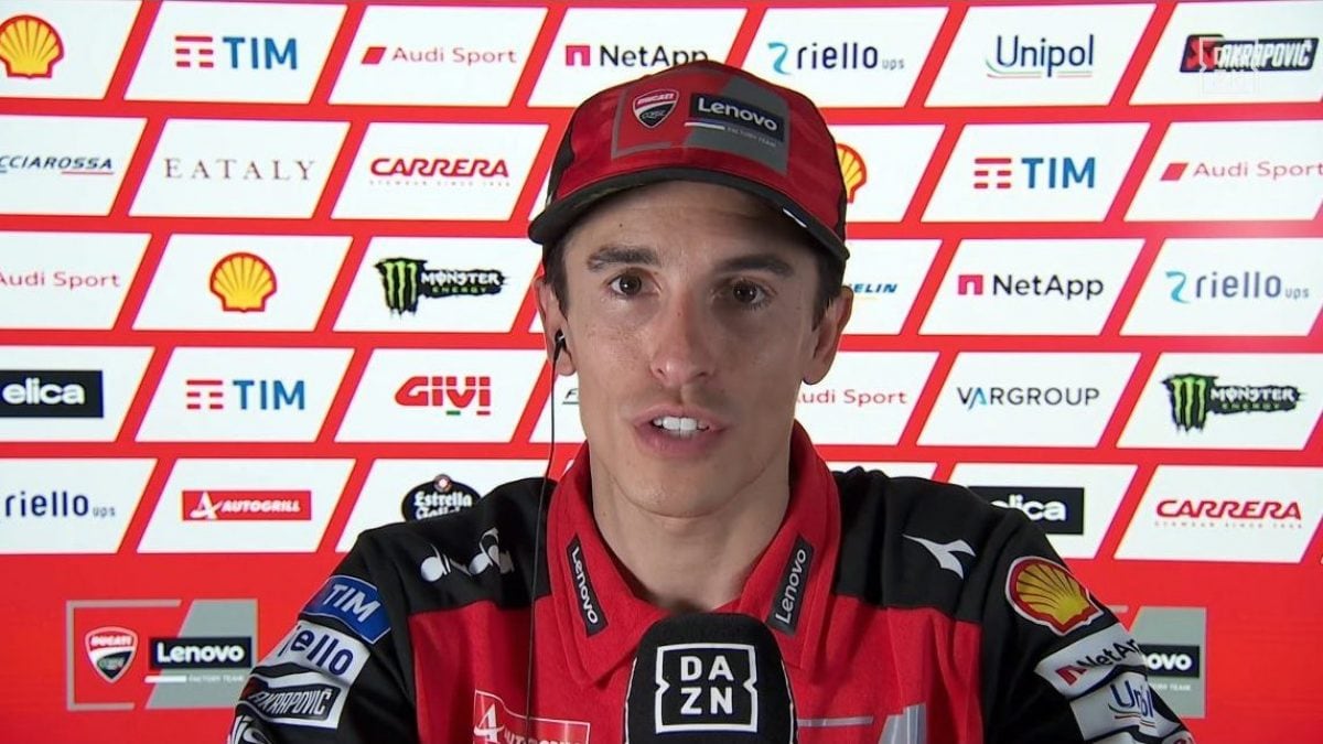 Marc Marquez esasperato dal duello con Bagnaia, si sfoga dopo la caduta: &ldquo;Devo ancora capire&rdquo;