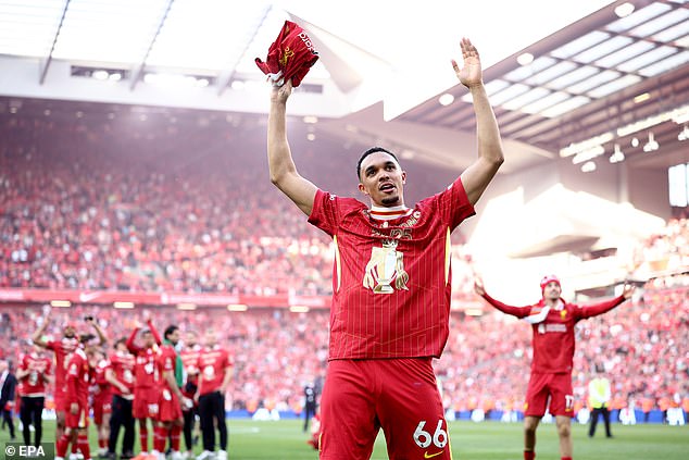 Liverpool fans are all saying the same thing about Trent Alexander-Arnold  after star soaked up the celebrations following historic 20th Premier  League title