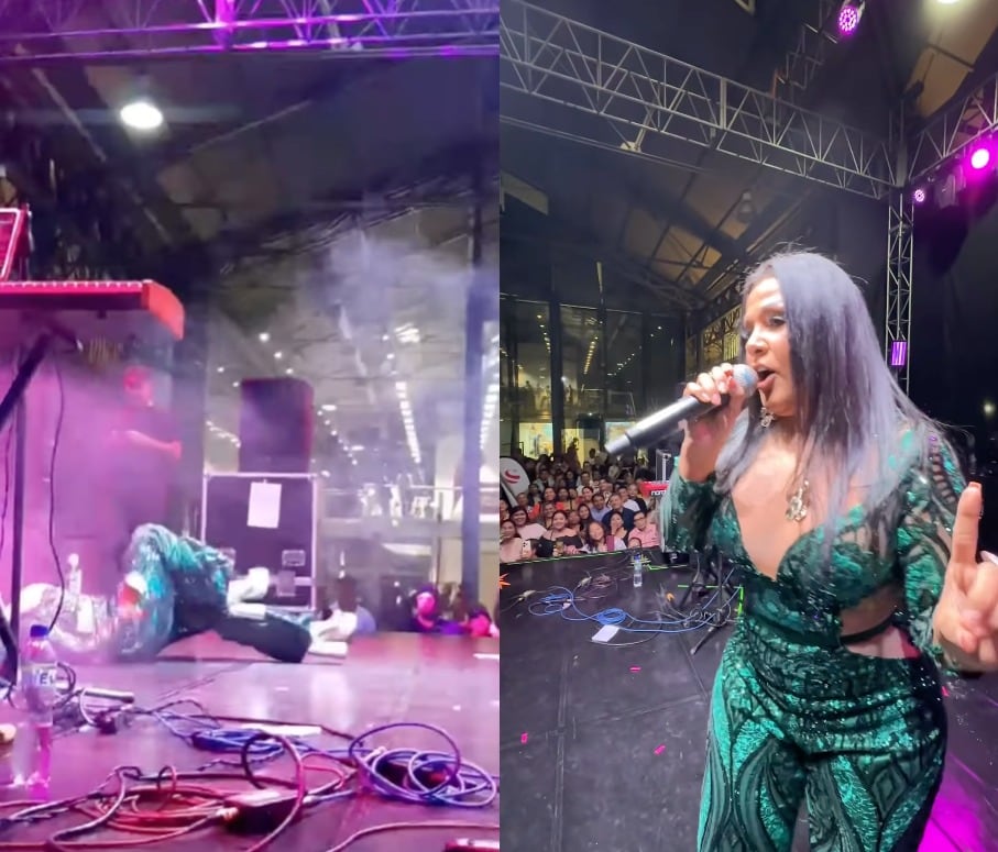 VIDEO: Lila Flores sufre aparatosa caída en vivo durante programa ‘En ...