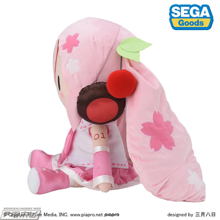 初音ミク ふわぷち どでかジャンボぬいぐるみ セガの“ふわぷち”シリーズから、初音ミクの「ふわぷち どでかジャンボ