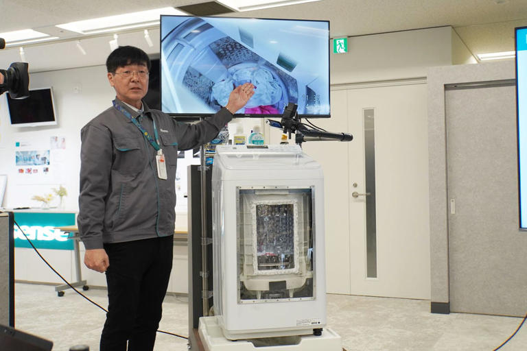 一人暮らしが待ってた! 5.5kgタテ型洗濯機で「日本初」となる 一人暮らしが待ってた! 5.5kgタテ型洗濯機で「日本初」となる