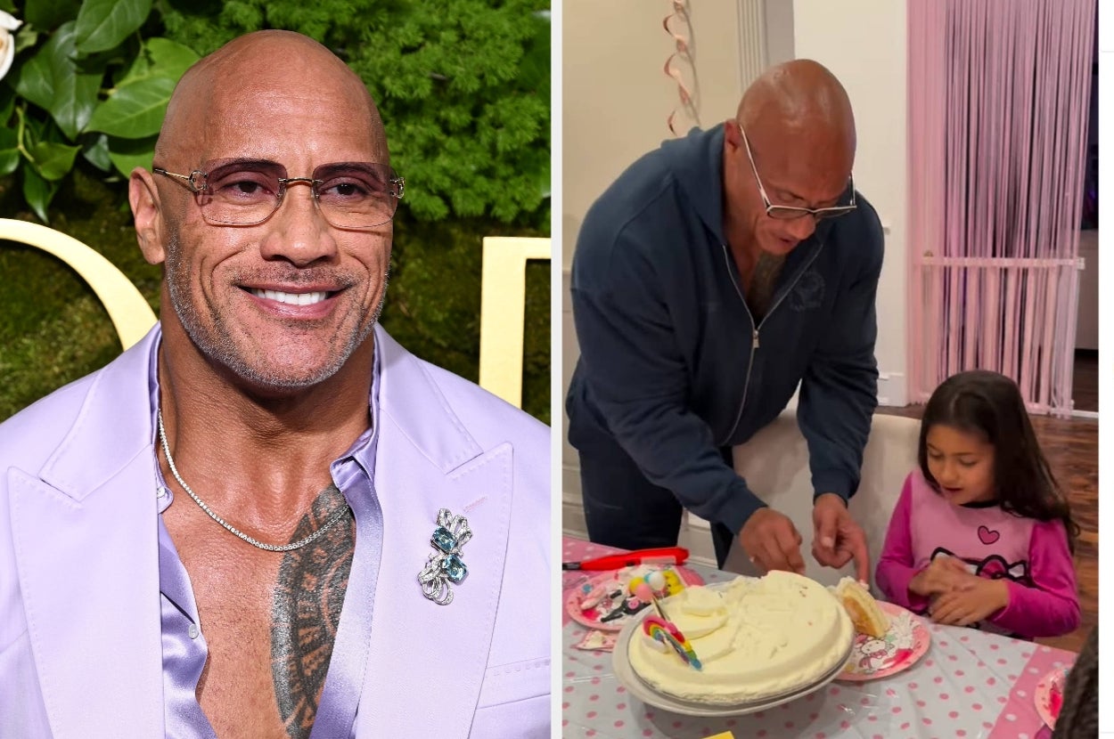 Dwayne Johnson Posted An Adorable Video From His 7YearOld Daughter's