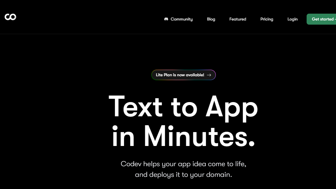 I tried Codev and found it to be one of the easiest to use no-code ...