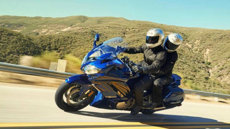 The sport-touring bike with bagger comfort and inline-four speed