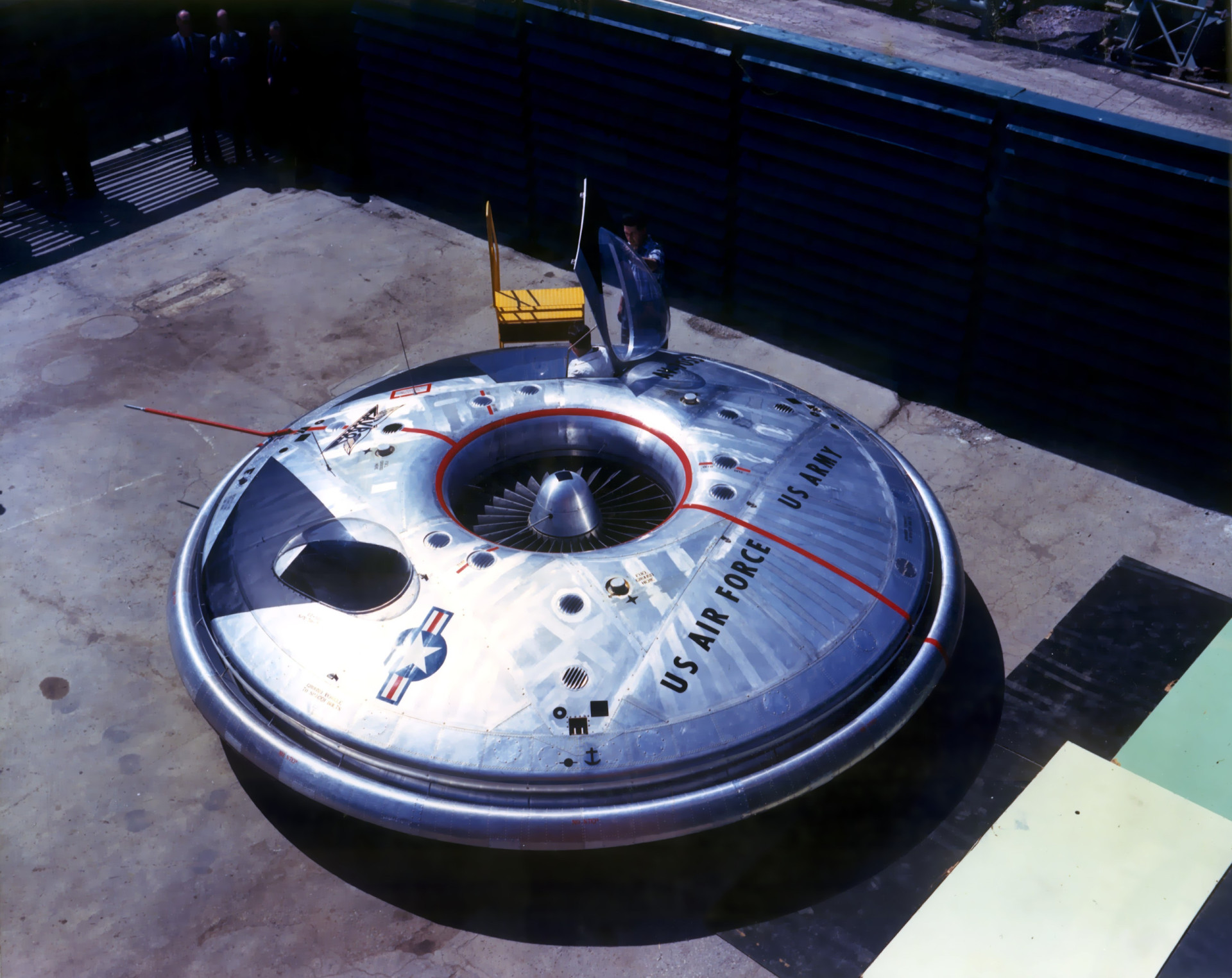 A history of human attempts to build flying saucers