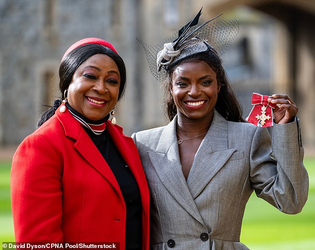 Sileola Aluko (left) exclusively told MailOnline that she is concerned for her daughter Eni Aluko's emotional welfare