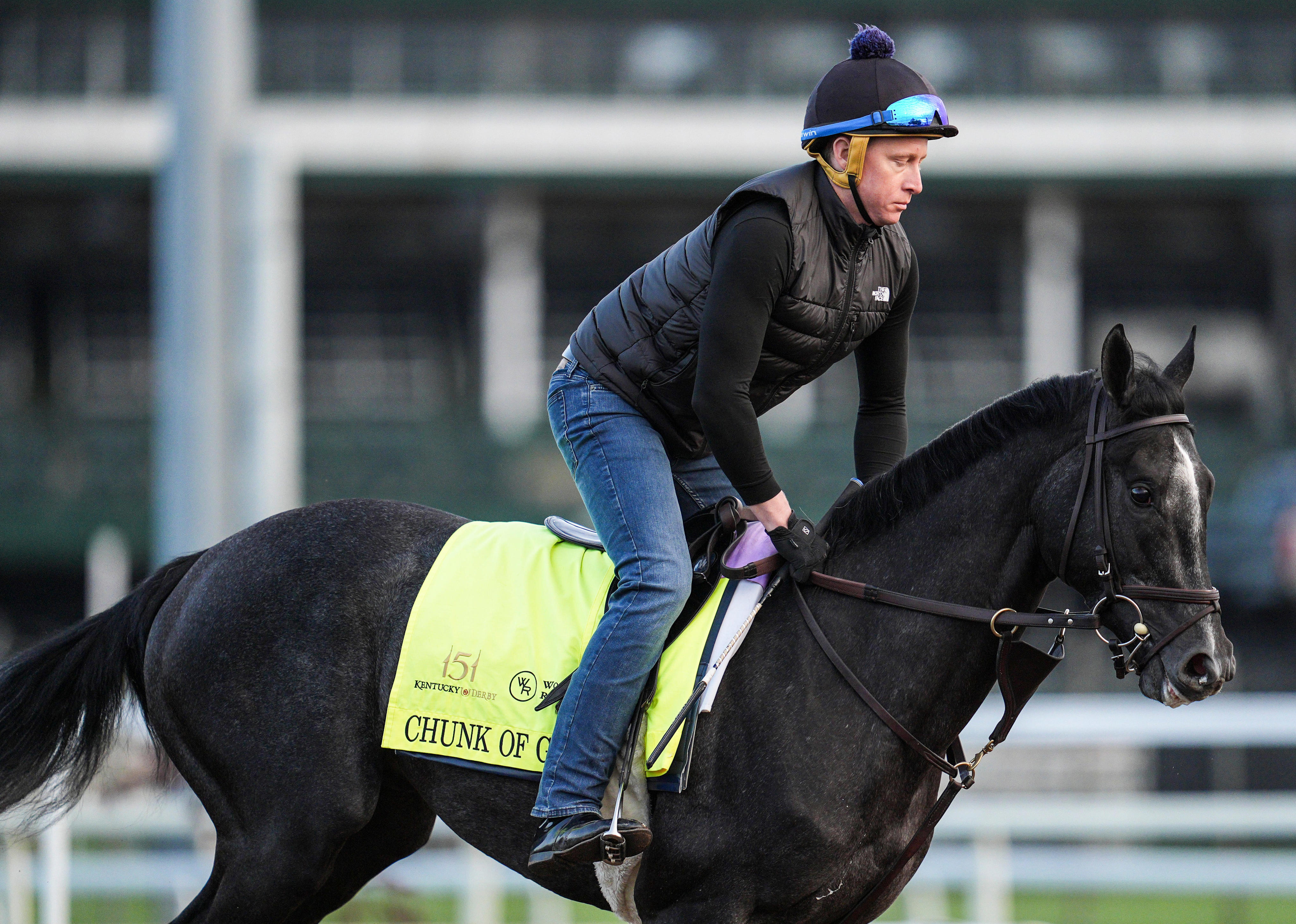Want to bet on a gray horse in Kentucky Derby 2025? Sandman, Chunk of ...