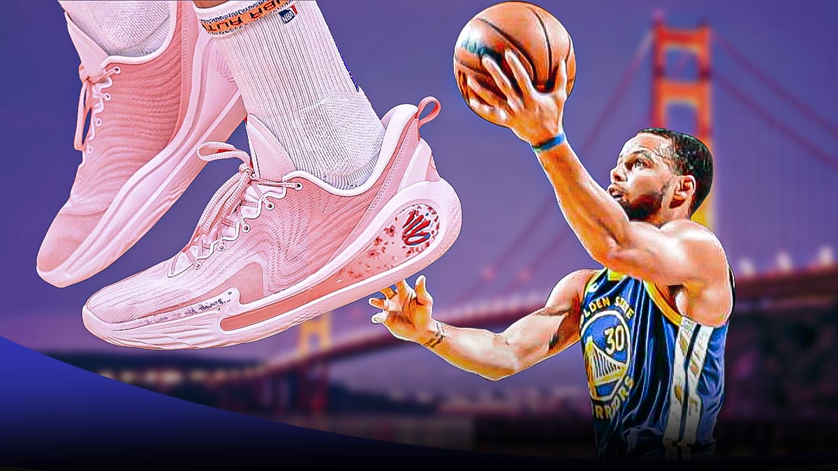 Stephen Curry wears new UA Curry 12 'Sakura' in NBA Playoffs