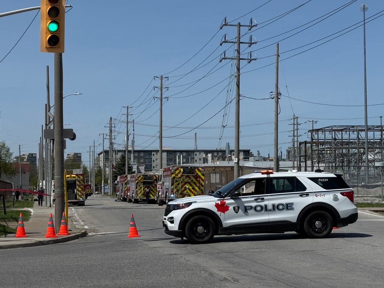 Windsor firefighters isolate west end ammonia leak