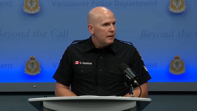 Vancouver PD gives information on suspect in car attack