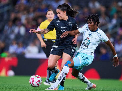 Rayados domina el historial en Liguilla frente a las Tuzos del Pachuca: 4-2. (Mexsport).