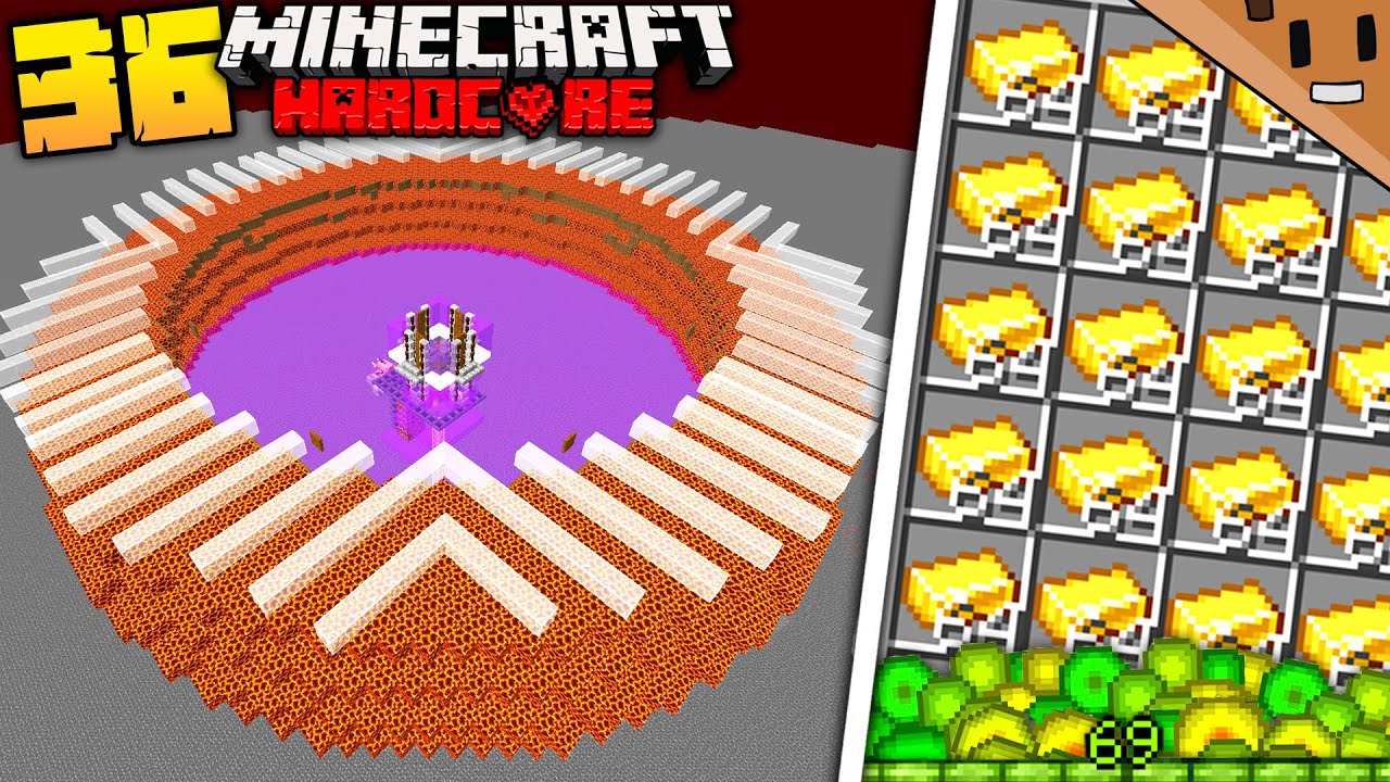 The Ultimate Unlimited Gold Farm in Hardcore Minecraft