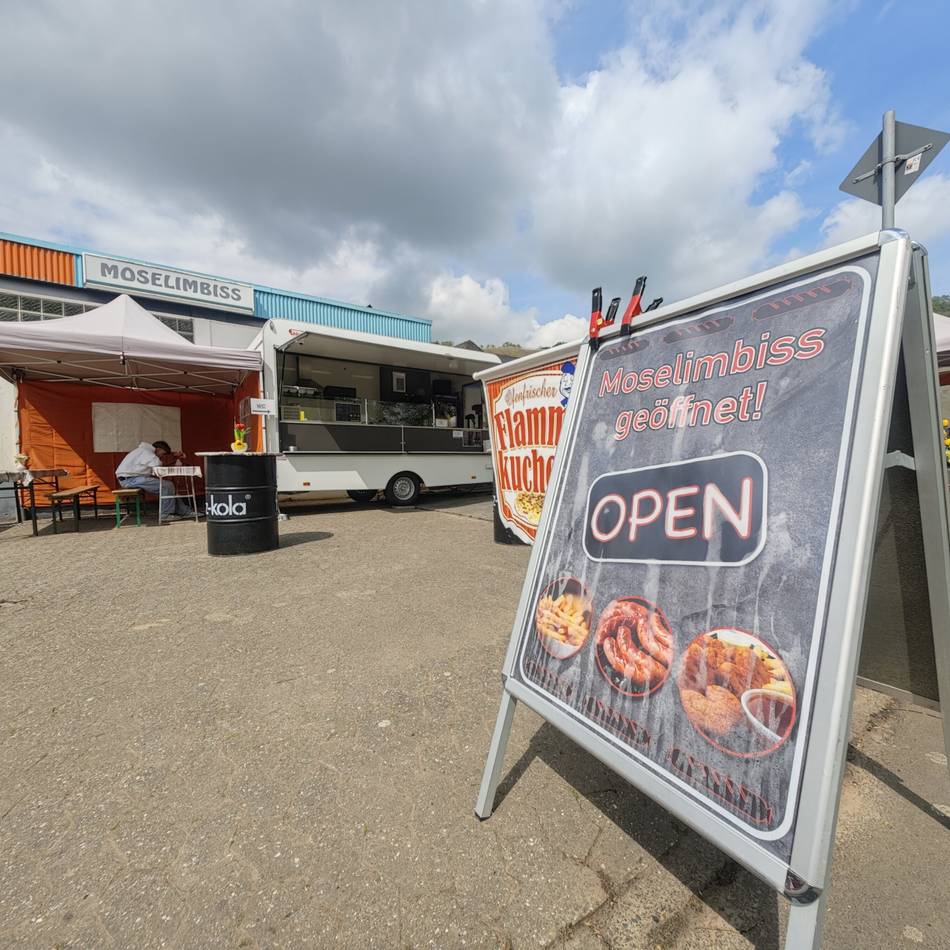 Pommes, Currywurst und Flammkuchen: Das ist der neue Mosel-Imbiss