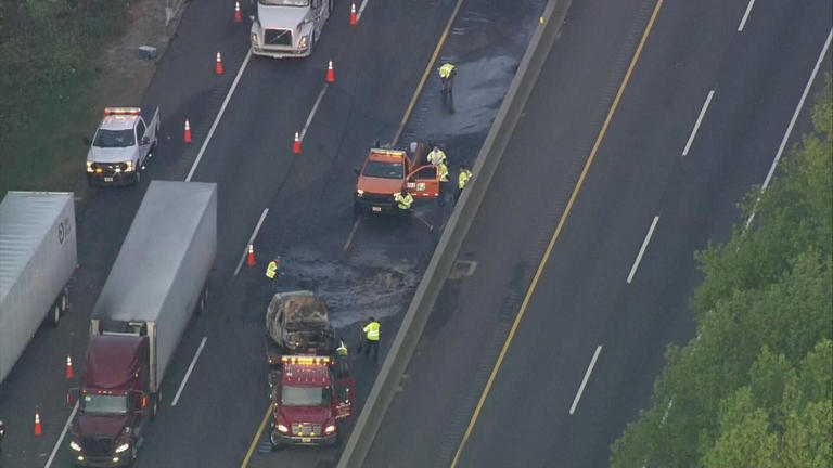 Multiple crashes slow down traffic on New Jersey Turnpike today