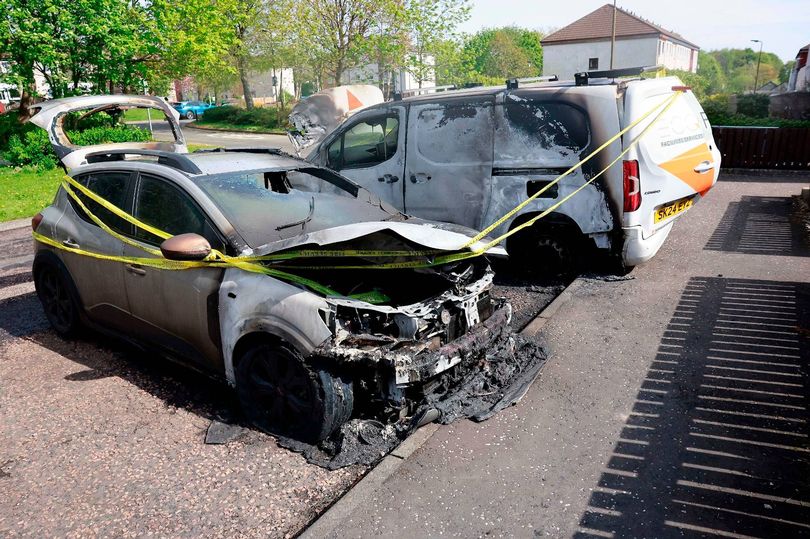West Lothian residents 'terrified' after firebombing outside family home
