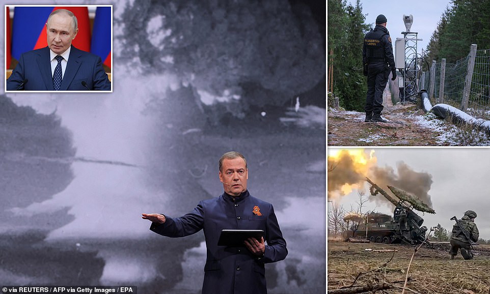 Russia S Medvedev Threatens Nato S Newest Members