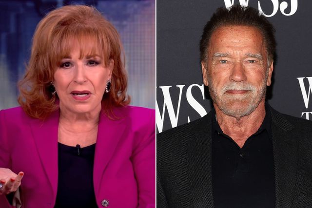ABC; Phillip Faraone/Getty Joy Behar on 'The View' ; Arnold Schwarzenegger