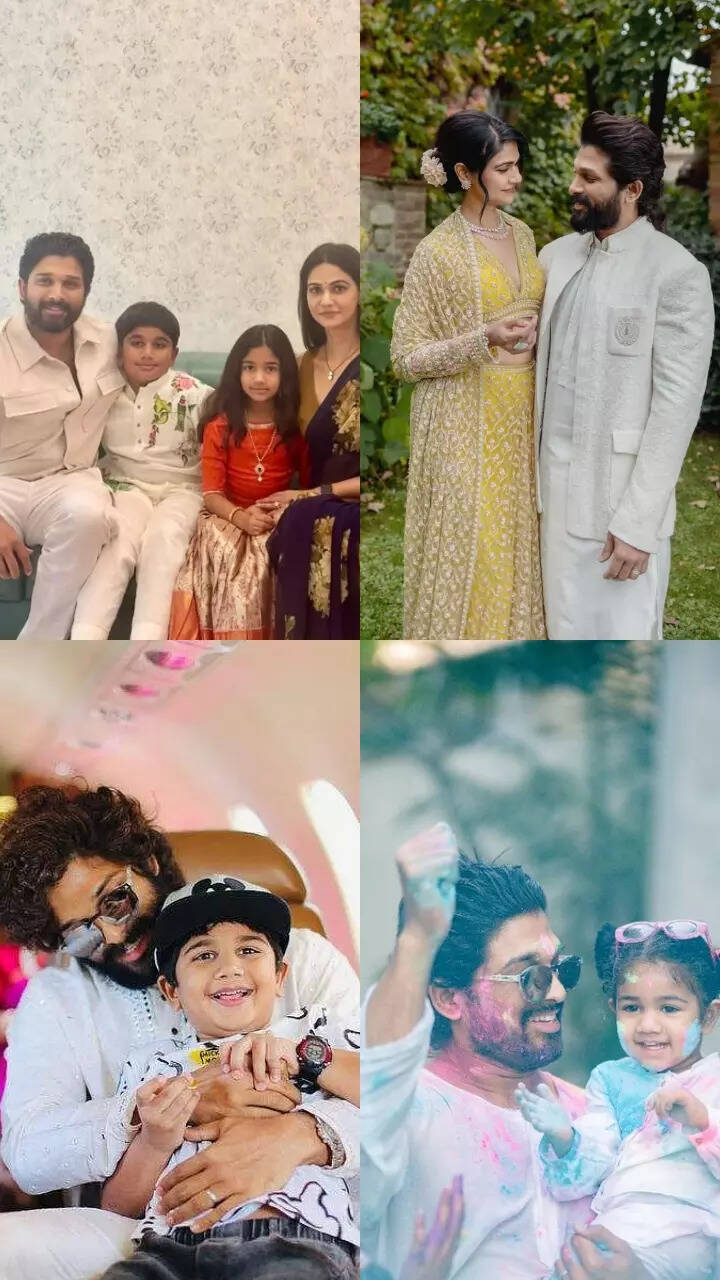 Allu Arjun's Bond with Family- In Pics