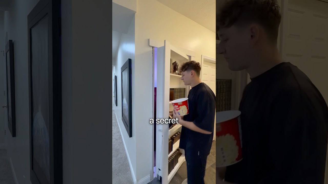 I Built a Secret Movie Theater for Ultimate Private Viewing