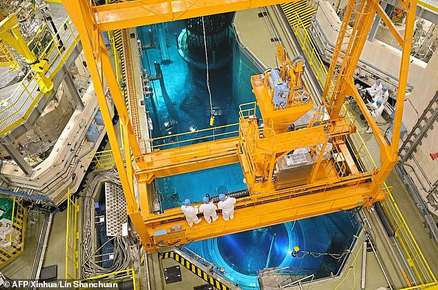 The reactor, a two-megawatt liquid-fuelled thorium molten salt reactor (MSR), is located in the Gobi Desert city of Wuwei in Gansu province