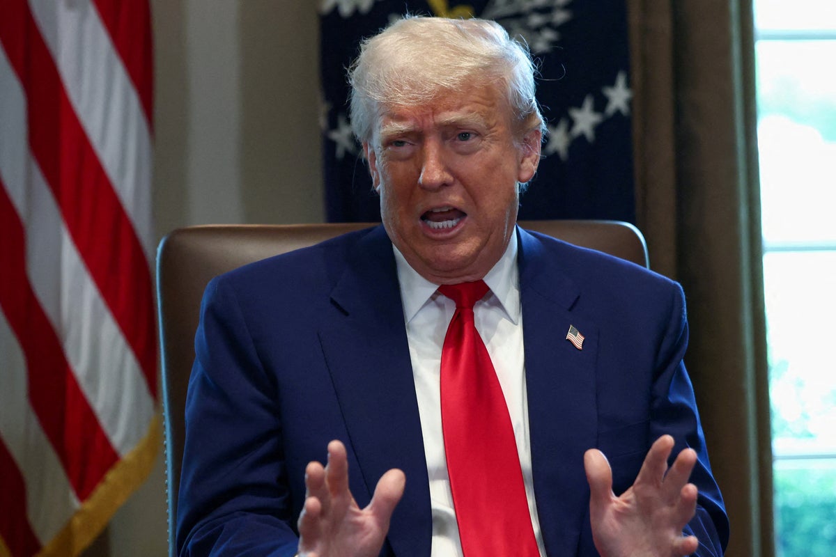 Trump claims he ‘hasn’t made any mistakes’ in first 100 days under ...