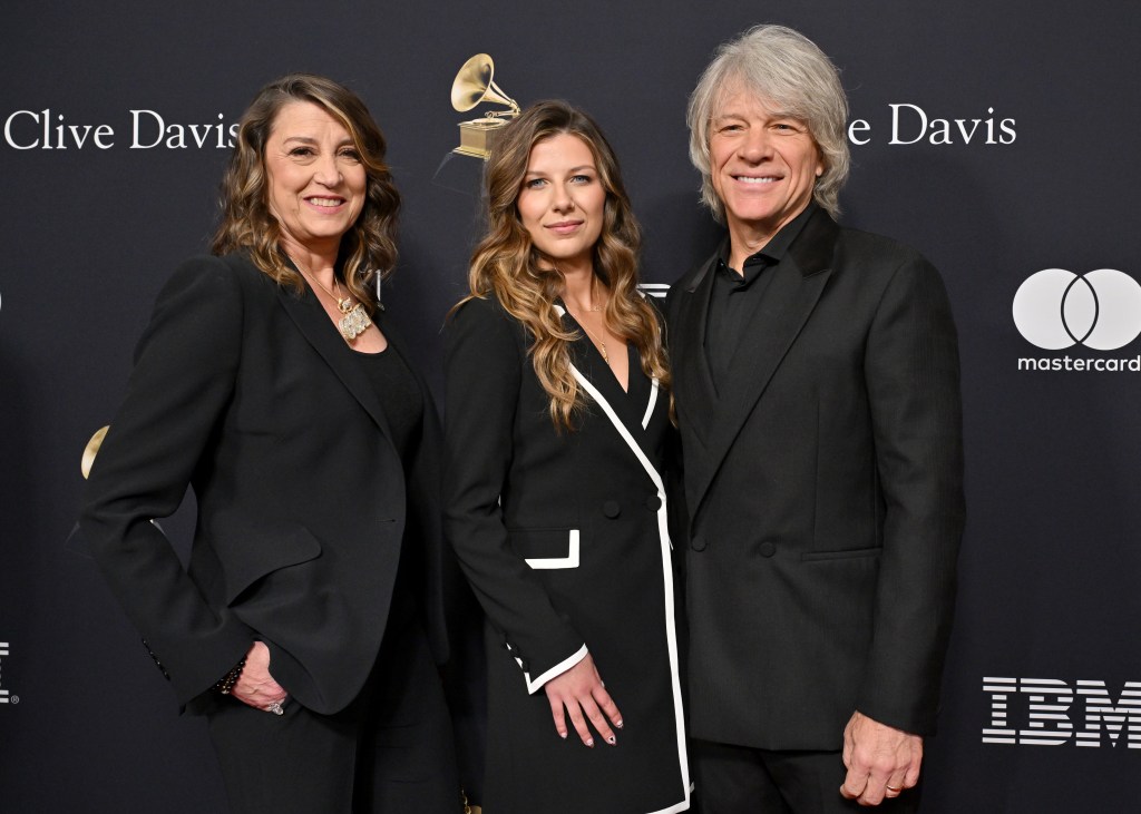 Dorothea Hurley, Stephanie Rose Bongiovi, and Jon Bon Jovi. FilmMagic