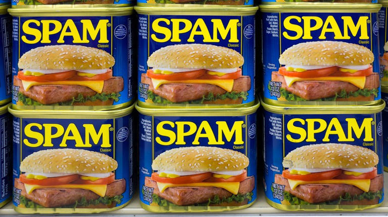 Cans of SPAM